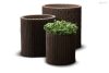 Keter Cylinder M virágcserép, barna