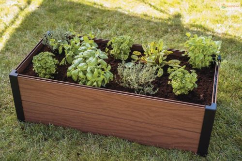 Keter Maple Through virágcserép, barna