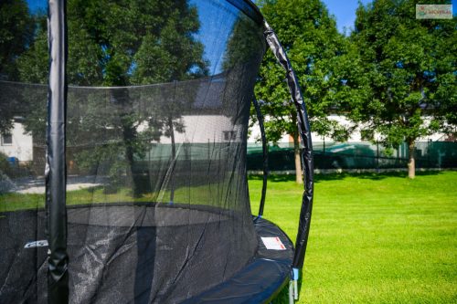 G21 SpaceJump trambulin védőhalóval, 430 cm, ajándék létrával