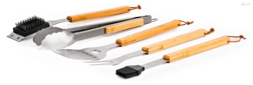 Grillezőeszköz G21 tisztítókefe fa nyéllel