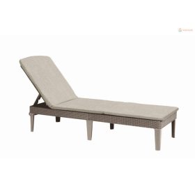 Keter Jaipur cappuccino/bézs napozóágy párnával