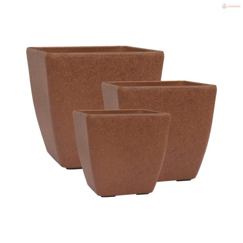 Virágcserép G21 Element Cube 35 x 34 x 35