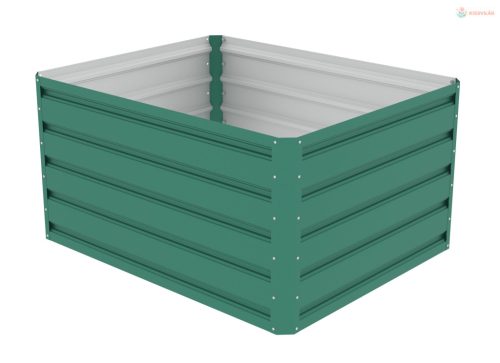 G21 Daisy magaságyás 100 x 80 x 52 cm, fémlemez, zöld