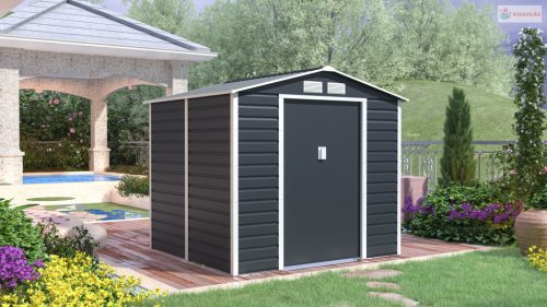 G21 GAH 407 kerti tároló 213 x 191 cm, antracit