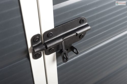 G21 Boston 670 kerti ház - 241 x 278 cm, műanyag, szürke