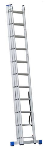 G21 háromrészes létra 7,6 m 3x11 létrafok - 2. osztály