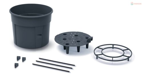 Prosperplast TOMATO GROWER kaspó paradicsom termesztésre 29,5 cm antracit