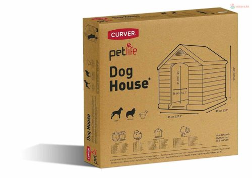 Curver Dog House  kutyaház, szürke