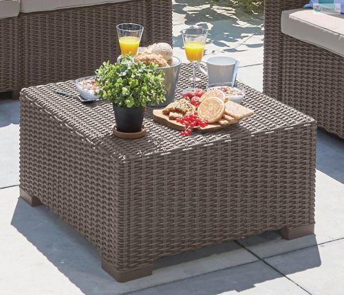 Keter California kerti bútor szett 2+2+2 cappuccino