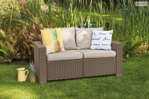 Keter California kerti bútor szett 2+2+2 cappuccino