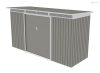 Kerti ház G21 GRAH 483 - 340 x 142 cm, metál szürke
