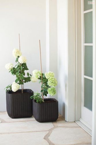 Keter Cube Planter M virágláda antracit