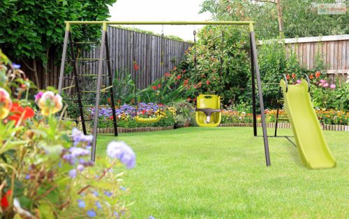 G21 műanyag ülőkehinta zöld, 2 db