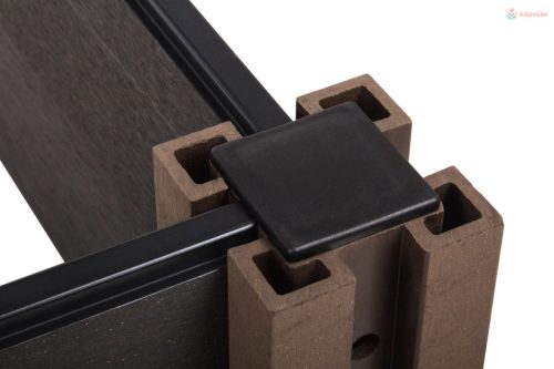 G21 Crop magaságyás 106 x 106 x 27, WPC, Ében