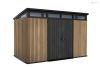 Kerti ház Keter PENT Signature 11x7 Vertical barna, padlóval