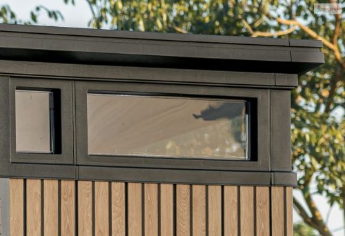 Kerti ház Keter PENT Signature 11x7 Vertical barna, padlóval