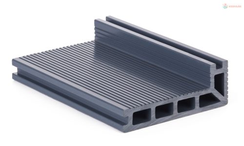 G21 elzáró kültéri burkolólap, 2,5 x 14 x 400 cm, Silver Wood, WPC