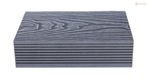 G21 elzáró kültéri burkolólap, 2,5 x 14 x 400 cm, Silver Wood, WPC