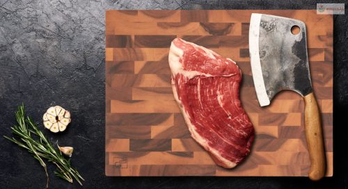 Húsblokk G21 akác 520 x 390 x 40 mm