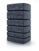 Prosperplast TOWER STONE hordó antracit 500l