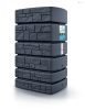 Prosperplast TOWER STONE hordó antracit 500l