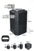 Patrol Modular 860 l fekete komposztáló