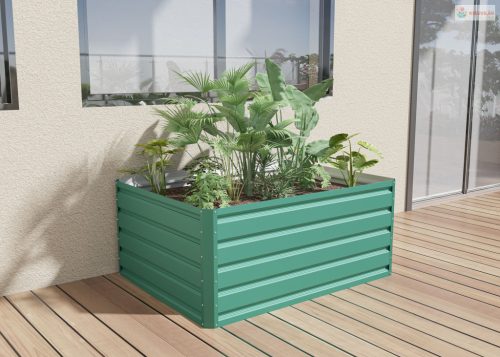 G21 Daisy magaságyás 120 x 90 x 52 cm, fémlemez, zöld