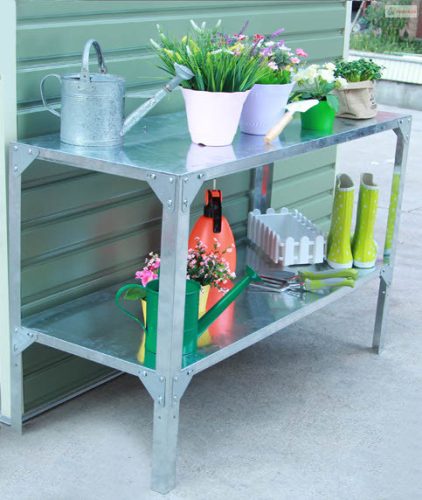 G21 Fémpolc  115x40 cm a kerti házakhoz és üvegházakhoz