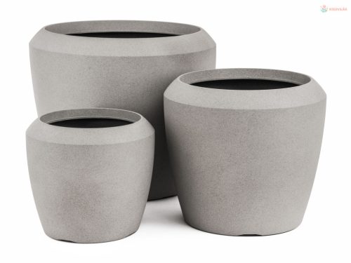 G21 Cement Round virágcserép 55,6 x 55,6 x 48,4