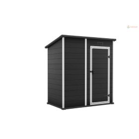   Kerti ház Keter Essential 6 x 4 sötétszürke / fehér, padlóval