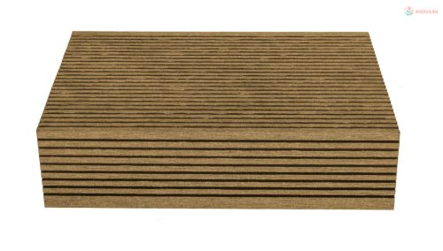 G21 elzáró kültéri burkolólap, 2,5 x 14 x 400 cm, Cumaru WPC anyag