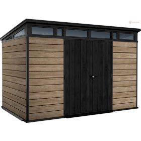 Keter Signature kerti ház 11x7 kőrisfa, padlóval