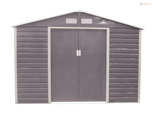 G21 GAH 706 - 277 x 255 cm-es kerti fém ház, szürke - sérült csomagolás
