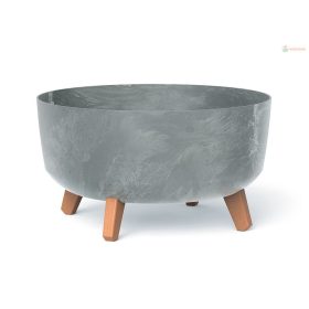 Prosperplast GRACIA LOW kaspó 38 cm beton effect