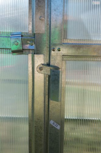 G21 GZ 59 üvegház - 251 x 311 cm, horganyzott