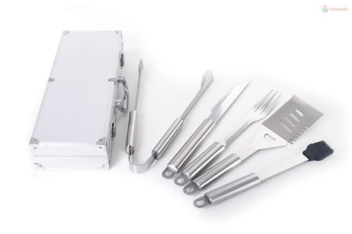 G21 grillező eszközkészlet 5 db, alumínium bőrönd