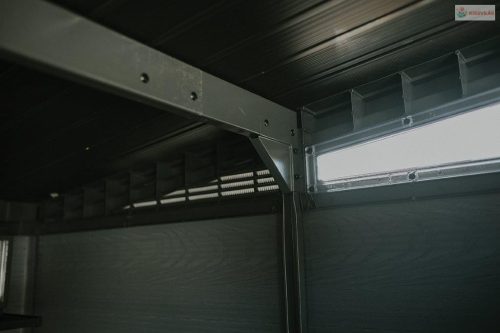 Kerti ház Keter PENT Signature 7x7 Storm Grey, padlóval