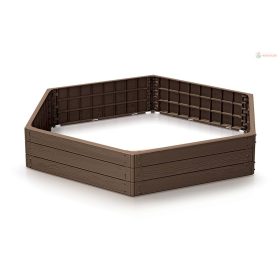 Magaságyás Prosperplast BASE WOODY barna 148 cm