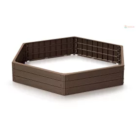 Magaságyás Prosperplast BASE WOODY barna 148 cm