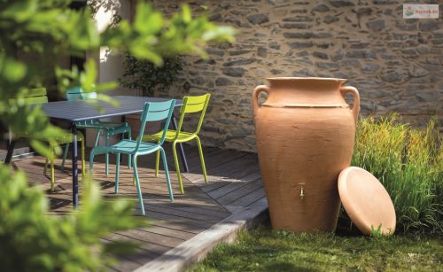 Prosperplast HELENA esővízgyűjtő hordó terrakotta 300 l