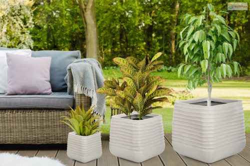 G21 Sand Cube virágcserép 38 x 38 x 37