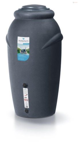 Prosperplast AQUACAN BABY hordó antracit 210l