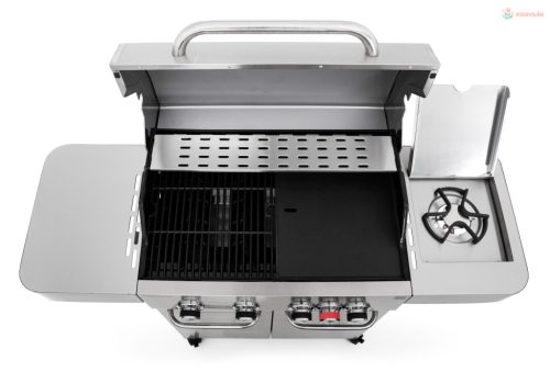 G21 Argentina BBQ Premium Line gázgrill, 5 égőfej + ajándék nyomáscsökkentő