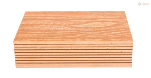 G21 elzáró kültéri burkolólap, 2,5 x 14 x 400 cm, Light Wood, WPC