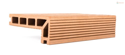 G21 elzáró kültéri burkolólap, 2,5 x 14 x 400 cm, Light Wood, WPC