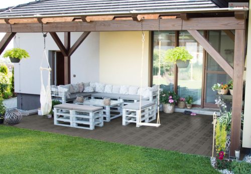 G21 Palmyra WPC burkolócsempe, incana, 11 darab