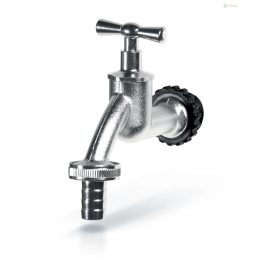   Tartozékok Prosperplast tartozékok fém csap esővizes hordóhoz ezüst színben