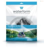 Prosperplast tartozékok esővízhordó csatlakozó tömlő ICANSET 8 (4 rész) 2 hordó csatlakoztatásához