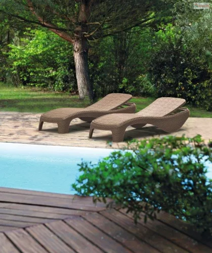 Keter Atlantic napozóágy, cappuccino