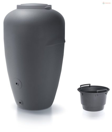 Prosperplast AQUACAN hordó szürke 440l